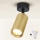 Brilagi - LED RGBW ρυθμιζόμενο σποτ φωτιστικό SELE GOLDEN 1xGU10/4,8W/230V 3000K μαύρο/χρυσό + τηλεχειριστήριο