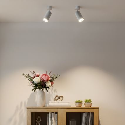 Brilagi - LED RGBW Ρυθμιζόμενο σποτ φωτιστικό SELE MODERN 1xGU10/4,8W/230V 3000K λευκό + τηλεχειριστήριο