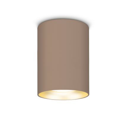 Brilagi - LED RGBW Ρυθμιζόμενο σποτ TRINE 1xGU10/4,8W/230V 3000K μπεζ/χρυσό + τηλεχειριστήριο