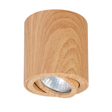 Brilagi - LED RGBW ρυθμιζόμενο σποτ MIA 1xGU10/4,8W/230V 3000K 84x80 mm καφέ + τηλεχειριστήριο