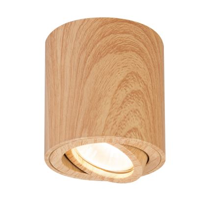 Brilagi - LED RGBW ρυθμιζόμενο σποτ MIA 1xGU10/4,8W/230V 3000K 84x80 mm καφέ + τηλεχειριστήριο