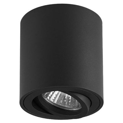 Brilagi - LED RGBW Ρυθμιζόμενο σποτ φωτιστικό MIA 1xGU10/4,8W/230V 3000K 84x80 mm μαύρο + τηλεχειριστήριο