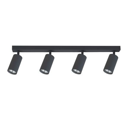 Brilagi - LED RGBW Ρυθμιζόμενο σποτ φωτιστικό SELE 4xGU10/4,8W/230V 3000K ανθρακί + τηλεχειριστήριο