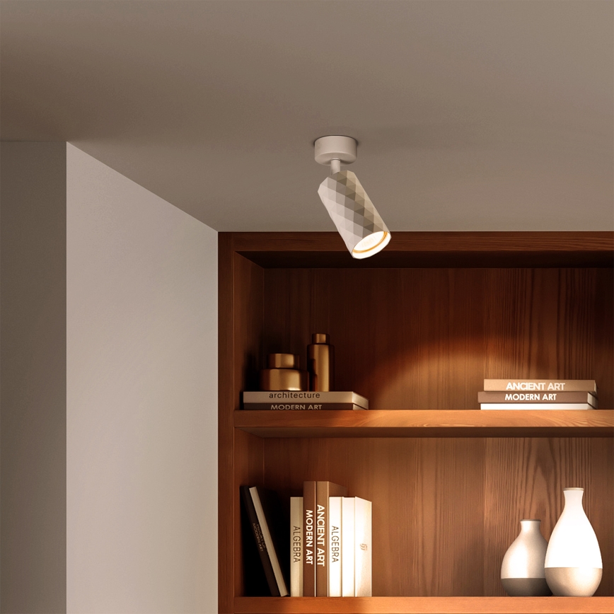 Brilagi - Ρυθμιζόμενο σποτ LED RGBW SELE DIAMANT 1xGU10/6W/230V 3000K λευκό + τηλεχειριστήριο