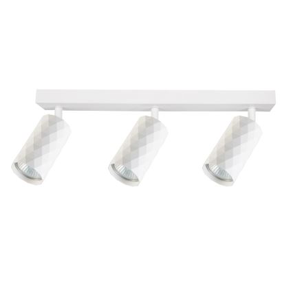 Brilagi - Ρυθμιζόμενο LED RGBW σποτ SELE DIAMANT 3xGU10/4,8W/230V 3000K λευκό + τηλεχειριστήριο