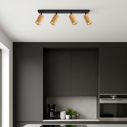 Brilagi - LED RGBW ρυθμιζόμενο σποτ SELE MODERN 4xGU10/6,5W/230V 2700-6500K Wi-Fi χρυσό