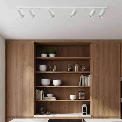 Brilagi - LED RGBW Ρυθμιζόμενο φωτιστικό σποτ SELE MODERN 6xGU10/6,5W/230V 2700-6500K Wi-Fi λευκό