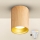 Brilagi - LED RGBW ρυθμιζόμενο σποτ TRINE 1xGU10/4,8W/230V 3000K σε απόχρωση δρυός + τηλεχειριστήριο