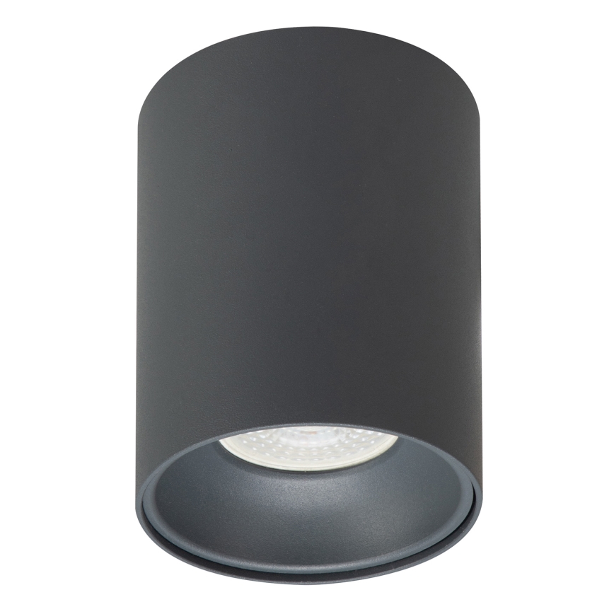 Brilagi - LED RGBW ρυθμιζόμενο σποτ TRINE 1xGU10/4,8W/230V 3000K ανθρακί + τηλεχειριστήριο