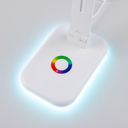 Brilagi - LED RGBW Ρυθμιζόμενο επιτραπέζιο φωτιστικό MODO LED/7W/5V 3000/4000/6500K λευκό