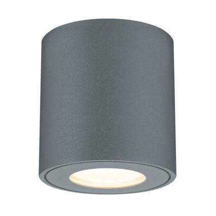 Brilagi - LED RGBW Ρυθμιζόμενο εξωτερικό φωτιστικό MIA 1xGU10/4,8W/230V 3000K 84x80 mm ανθρακί IP54 + τηλεχειριστήριο