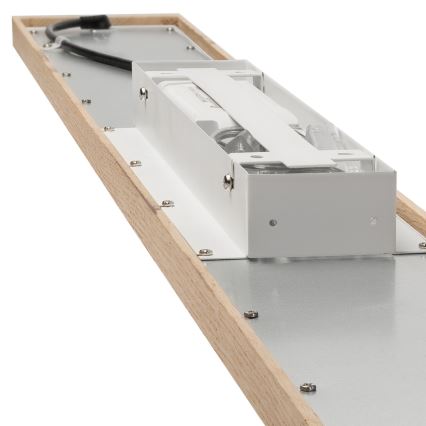 Brilagi - LED RGBW Πάνελ dimming WOODY FRAME LED/34W/230V 11,5x123 cm 2700-6500K δρυς + τηλεχειριστήριο