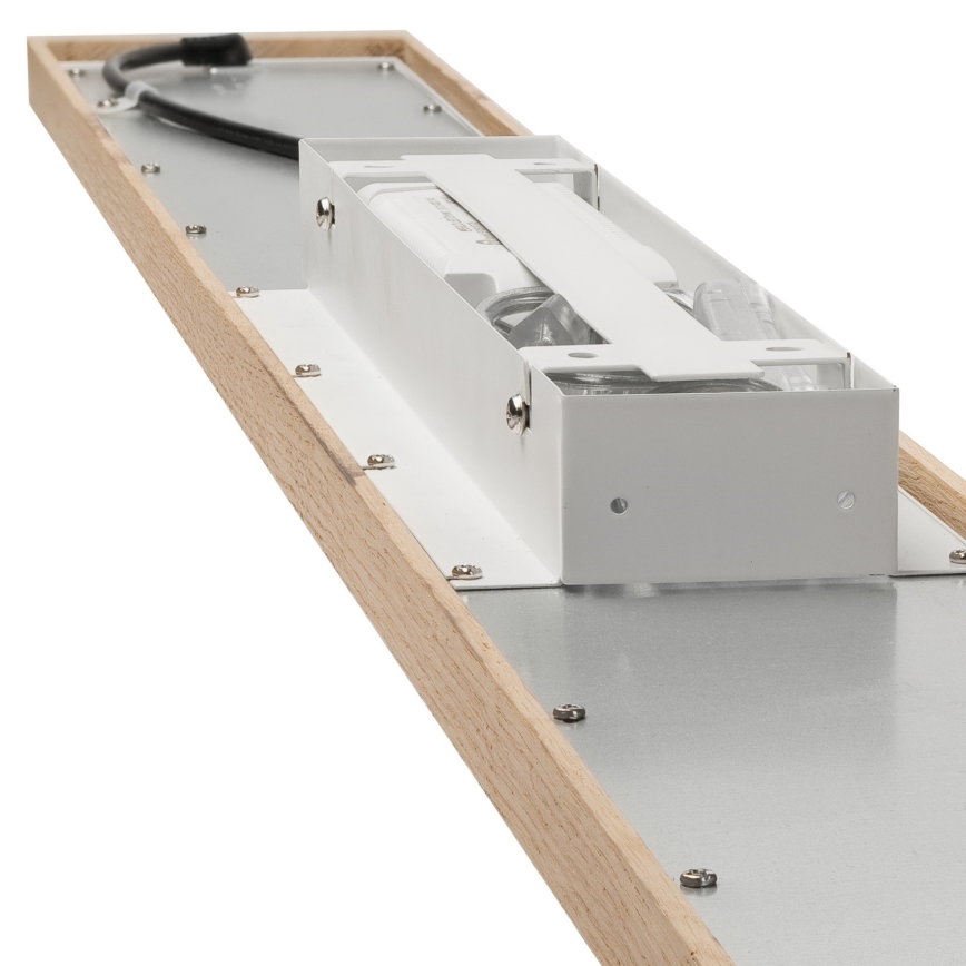 Brilagi - LED RGBW Πάνελ dimming WOODY FRAME LED/34W/230V 11,5x123 cm 2700-6500K δρυς + τηλεχειριστήριο