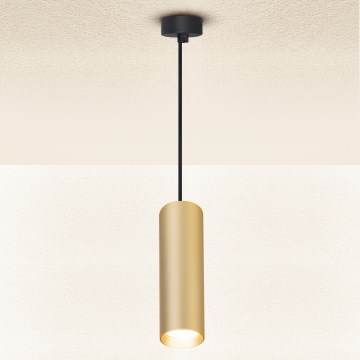 Brilagi - LED RGBW ρυθμιζόμενο κρεμαστό φωτιστικό με καλώδιο SELE 1xGU10/6,5W/230V 2700-6500K μαύρο/χρυσό
