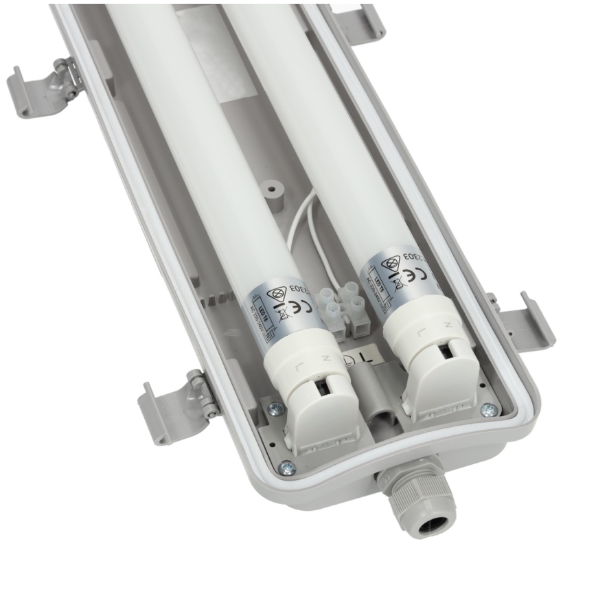 BRILAGI - LED τεχνικό στεγανό φωτιστικό OPTIMA T8 2xG13/18W/230V 6500K IP65 128 cm