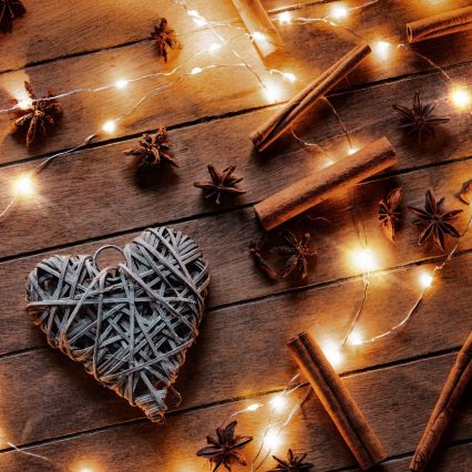 Brilagi - LED  γιρλάντα 100xLED/3xAA 10m θερμό λευκό