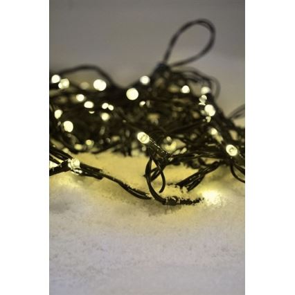 Brilagi - LED γιρλάντα εξωτερικού χώρου 100xLED/8 λειτουργίες 13 m IP44 θερμό λευκό