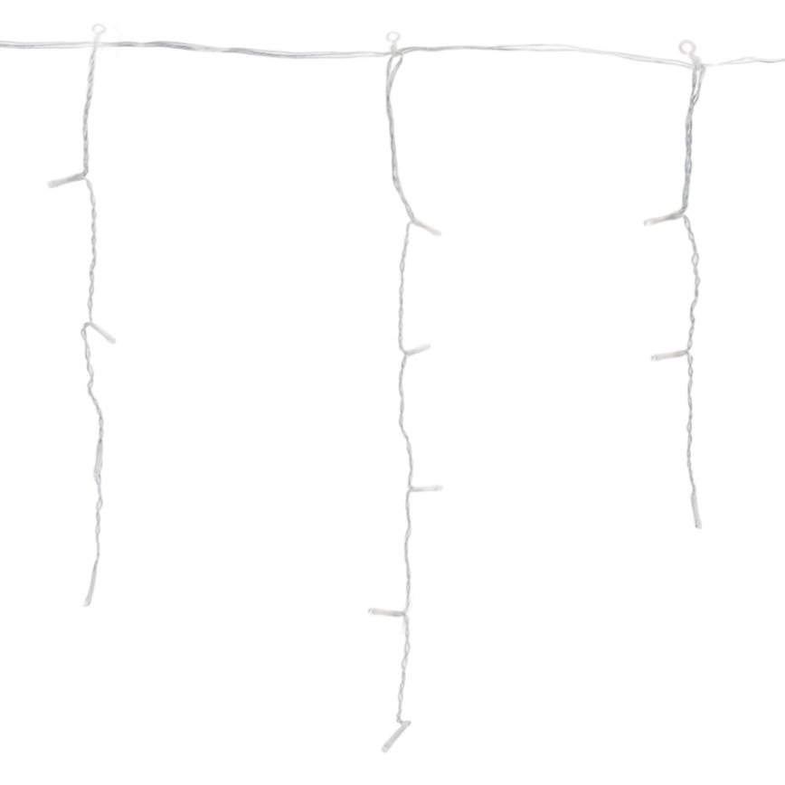 Brilagi - LED γιρλάντα εξωτερικού χώρου 200xLED/8 λειτουργίες 13x0,6m IP44 ψυχρό λευκό