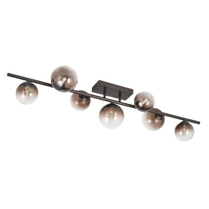 Brilagi - LED Εφαρμοστός πολυέλαιος MILLA 7xG9/3W/230V καφέ/καπνιστό καφέ