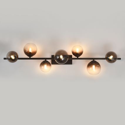 Brilagi - LED Εφαρμοστός πολυέλαιος MILLA 7xG9/3W/230V καφέ/καπνιστό καφέ
