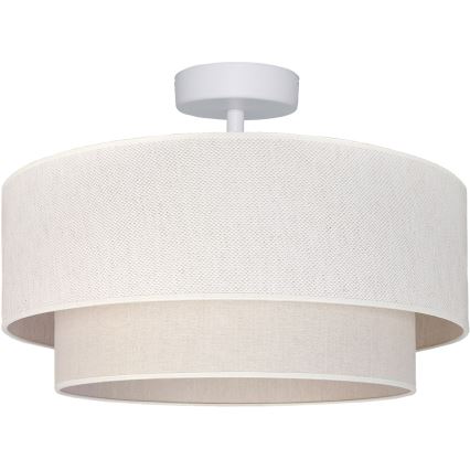 Brilagi - LED επιφανειακό φωτιστικό οροφής BOHO ECO 1xE27/10W/230V Ø 40 cm κρεμ