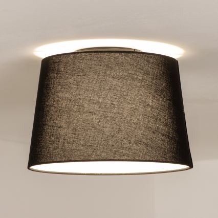 Brilagi - LED Επιφανειακό φωτιστικό οροφής CERIA 1xE27/40W/230V διάμ. 30 εκ. μαύρο