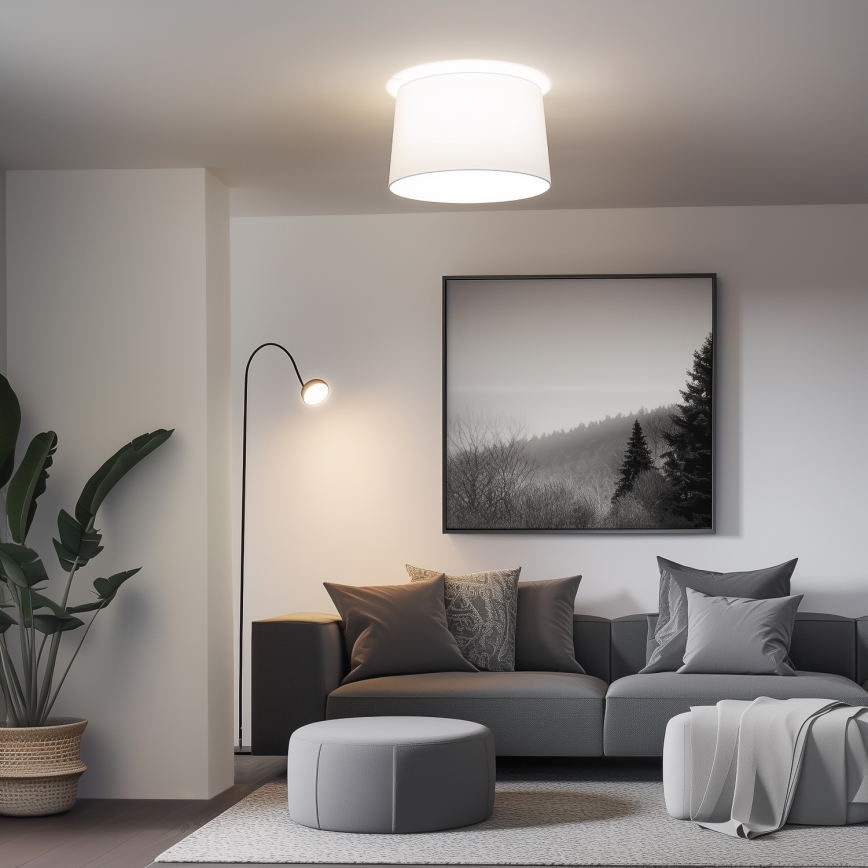 Brilagi - LED επιφανειακό φωτιστικό οροφής CERIA 1xE27/40W/230V, διάμ. 45 cm, λευκό