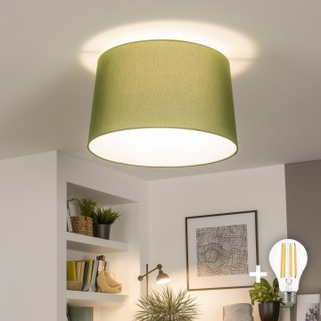 Brilagi - LED επιφανειακό φωτιστικό οροφής CERIA 1xE27/40W/230V διάμ. 45 εκ. πράσινο
