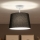 Brilagi - LED επιφανειακό φωτιστικό οροφής CERIA 1xE27/60W/230V Ø 30 cm λευκό/μαύρο