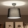 Brilagi - LED επιφανειακό φωτιστικό οροφής CERIA 1xE27/60W/230V Ø 30 cm μαύρο