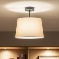 Brilagi - LED επιφανειακό φωτιστικό οροφής CERIA 1xE27/60W/230V Ø 30 cm μαύρο/μπεζ