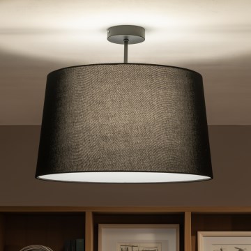 Brilagi - LED επιφανειακό φωτιστικό οροφής CERIA 1xE27/60W/230V Ø 45 εκ. μαύρο