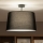Brilagi - LED επιφανειακό φωτιστικό οροφής CERIA 1xE27/60W/230V Ø 45 εκ. μαύρο