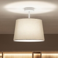 Brilagi - LED επιφανειακό φωτιστικό οροφής CERIA 1xE27/60W/230V, διάμ. 30 cm, λευκό/γκρι