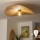 Brilagi - LED επιφανειακό φωτιστικό οροφής CERIA BOHO 1xE27/40W/230V Ø 80 cm από ραφία