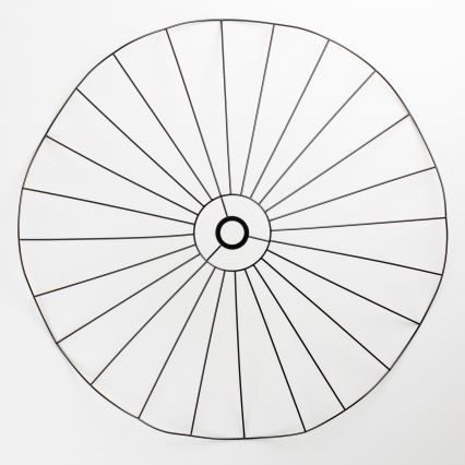 Brilagi - LED Επιφανειακό φωτιστικό οροφής CERIA WIRE 1x E27 / 40W / 230V Ø 80 cm μαύρο