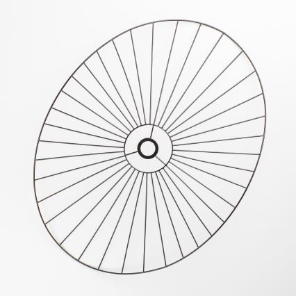 Brilagi - LED επιφανειακό φωτιστικό οροφής CERIA WIRE 1xE27/40W/230V 60x80 cm μαύρο/δρυς