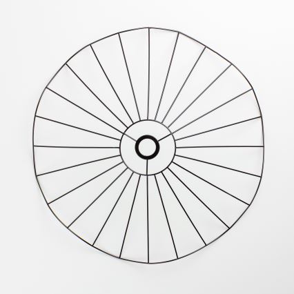 Brilagi - LED επιφανειακό φωτιστικό οροφής CERIA WIRE 1xE27/40W/230V διάμ. 60 εκ. μαύρο