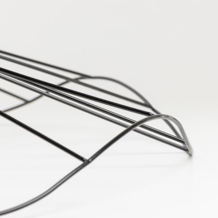 Brilagi - LED Επιφανειακό φωτιστικό οροφής CERIA WIRE 1xE27/40W/230V διάμ. 80 εκ. μαύρο/δρυς