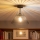 Brilagi - LED Επιφανειακό φωτιστικό οροφής CERIA WIRE 1xE27/60W/230V Ø 30 εκ. μαύρο