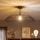 Brilagi - LED επιφανειακό φωτιστικό οροφής CERIA WIRE 1xE27/60W/230V Ø 60 cm μαύρο