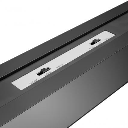 Brilagi - LED επιφανειακό φωτιστικό οροφής FULLDAY LED/30/40/50W/230V 2700/4000/6000K 150 cm UGR19 μαύρο