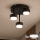 Brilagi - LED επιφανειακό φωτιστικό οροφής MONO 3xGX53/30W/230V μαύρο
