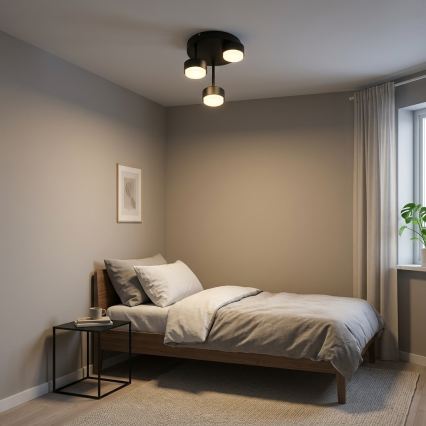 Brilagi - LED επιφανειακό φωτιστικό οροφής MONO 3xGX53/30W/230V μαύρο