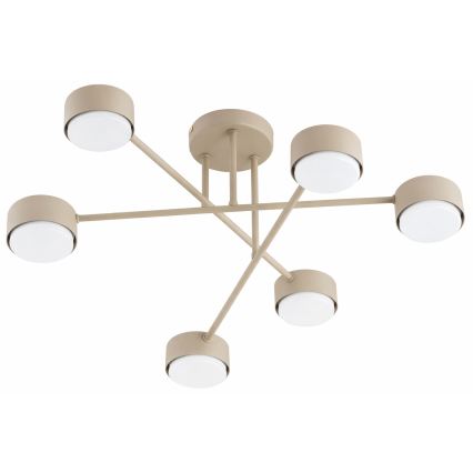 Brilagi - LED επιφανειακό φωτιστικό οροφής MONO 6xGX53/30W/230V μπεζ