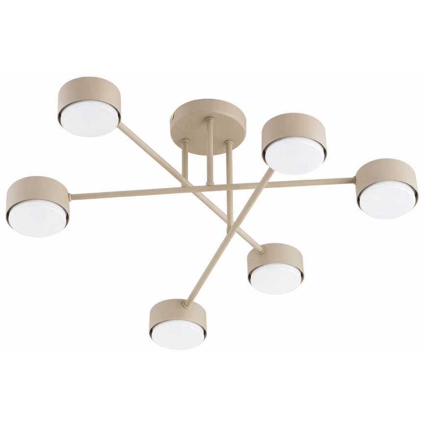 Brilagi - LED επιφανειακό φωτιστικό οροφής MONO 6xGX53/30W/230V μπεζ