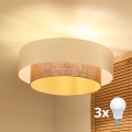 Brilagi - LED επιφανειακός πολυέλαιος BOHO STYLE 3x E27/15W/230V Ø 80 cm