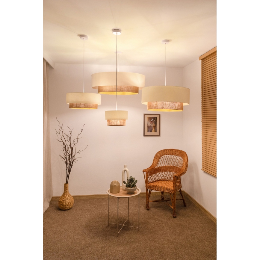 Brilagi - LED επιφανειακός πολυέλαιος BOHO STYLE 3x E27/15W/230V Ø 80 cm
