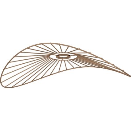 Brilagi - LED Επιφανειακός πολυέλαιος CERIA WIRE 1xE27/60W/230V 40x56 cm μαύρο/μπρονζέ