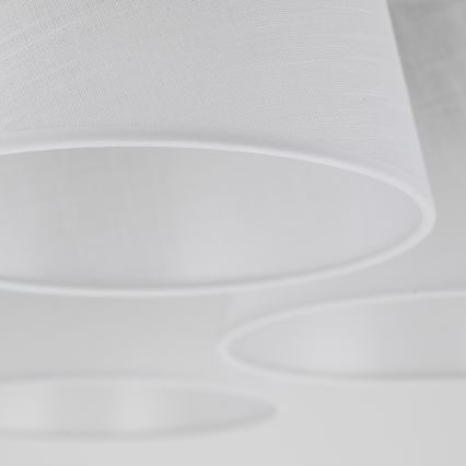 BRILAGI - LED επιφανειακός πολυέλαιος LATTE 5xE27/15W/230V πεύκο/λευκό